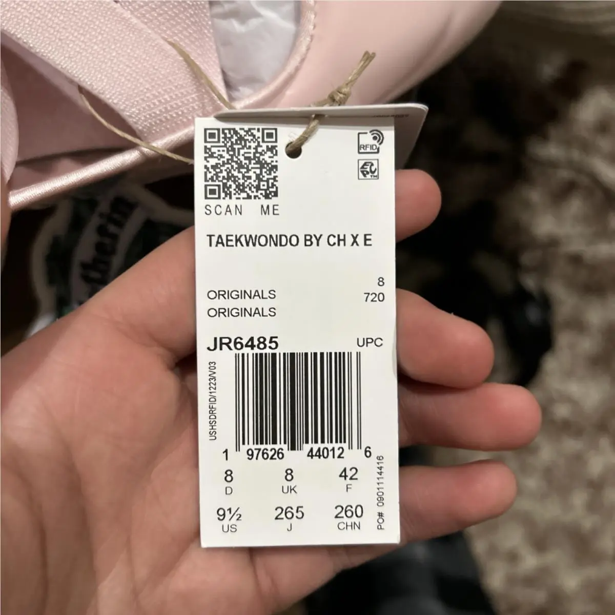 Adidas shoes - adidas Taekwondo - Taekwondo - JR6485 - Pink 16