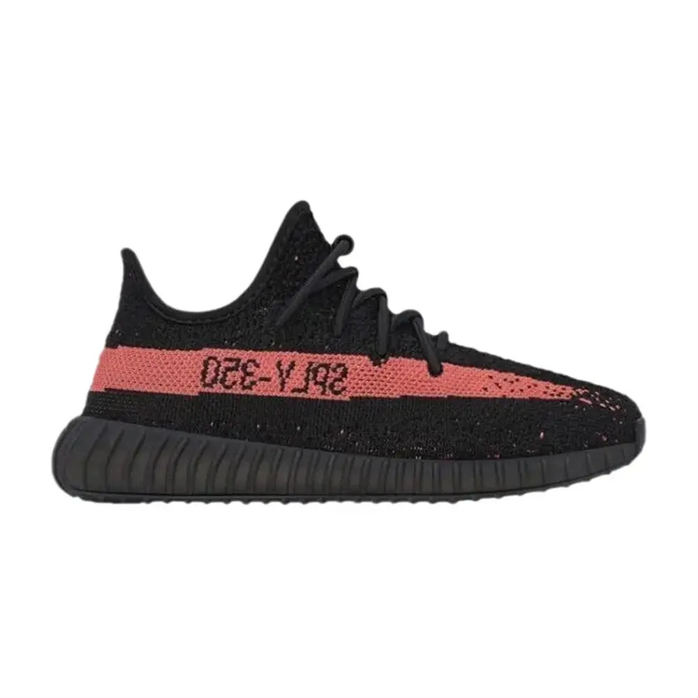 Adidas Yeezy Boost 350 V2 Low Red Size 1 Y HP6591 Kids Youth Bred 700