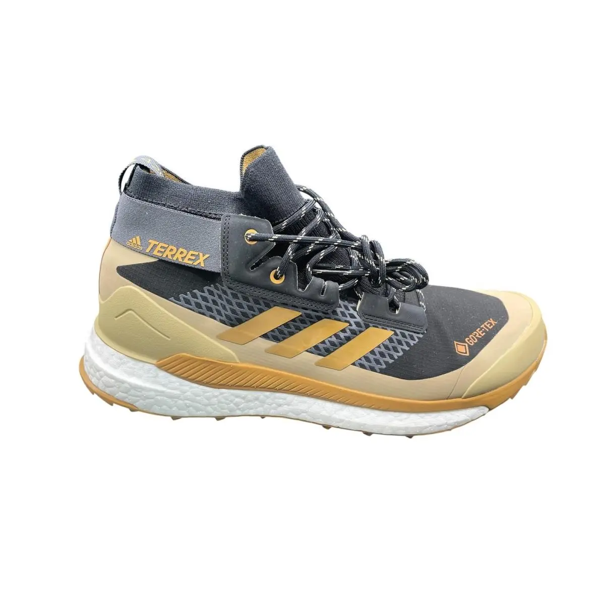Adidas Men Hiking Sneaker GW8697 Terrex Free Hiker Gtx Savanna Brown Size 12 M
