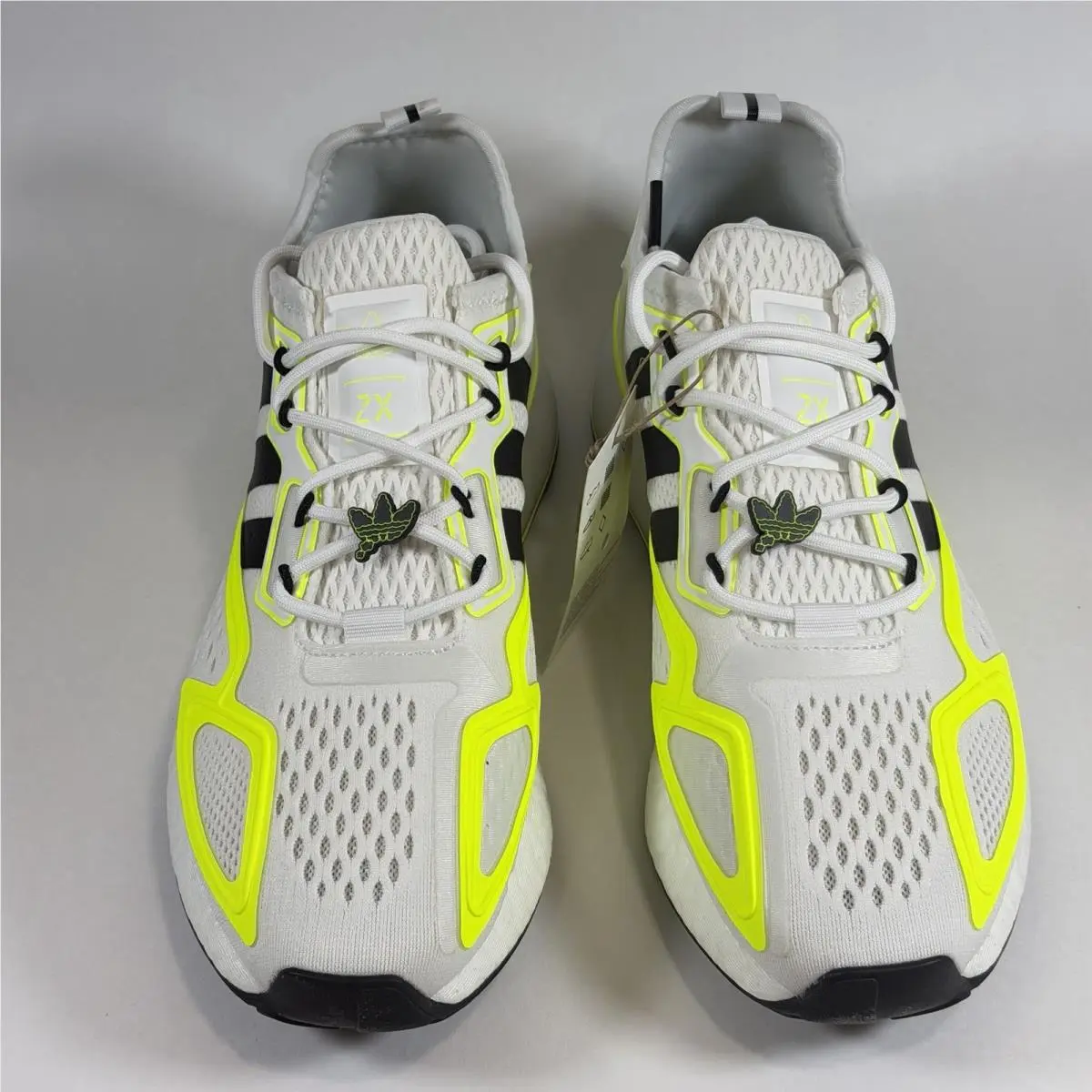 Adidas shoes - Adidas ZX 2K Boost J - GY5062 - White & Solar Yellow & Black 8