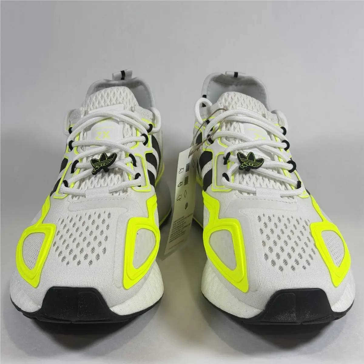Adidas shoes - Adidas ZX 2K Boost J - GY5062 - White & Solar Yellow & Black 4