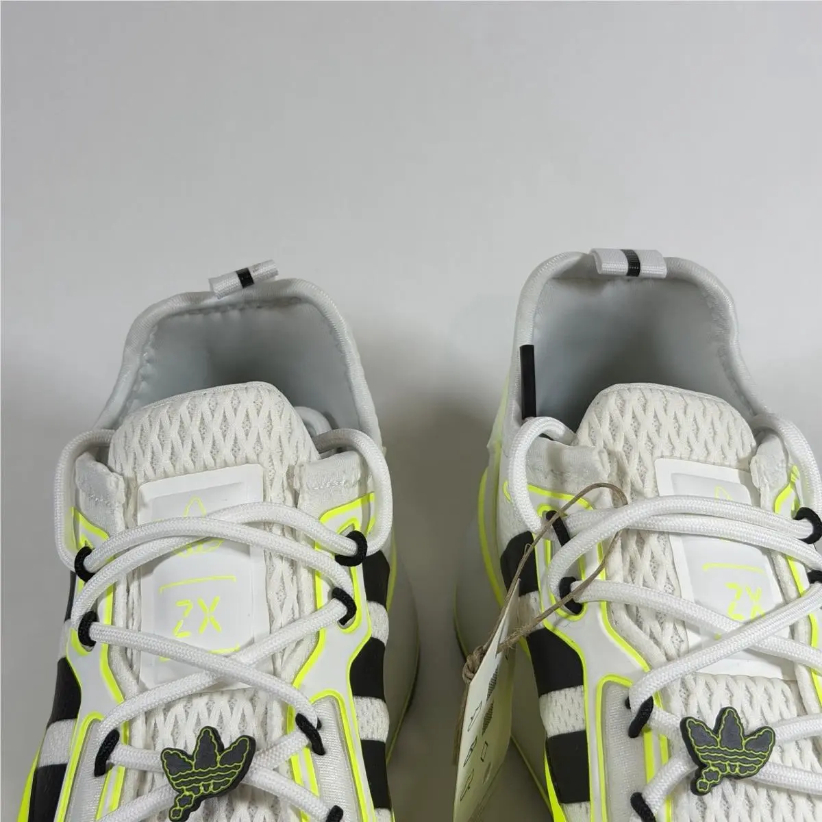 Adidas shoes - Adidas ZX 2K Boost J - GY5062 - White & Solar Yellow & Black 3