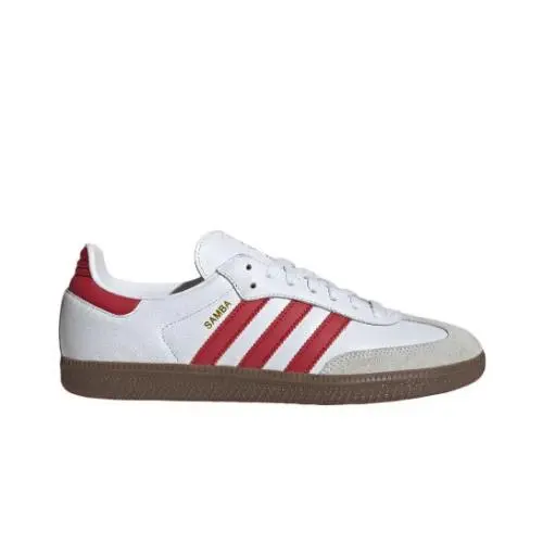 Adidas shoes - adidas Samba - Samba - Footwear White/Strawberry Red/Gum - JQ4041 1