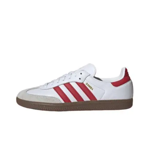 Adidas shoes - adidas Samba - Samba - Footwear White/Strawberry Red/Gum - JQ4041 2