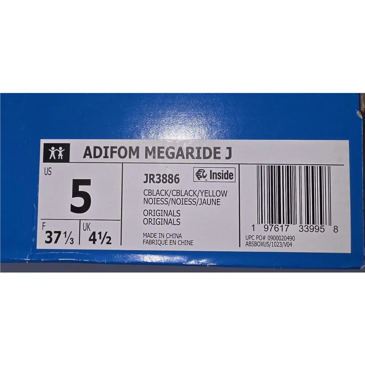 Adidas shoes - Adidas ADIFOM MEGARIDE - ADIFOM MEGARIDE - JR3886 - Black (UPC: 197617339941) 3