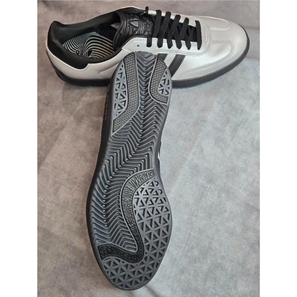 Adidas shoes - adidas Puig Samba - Puig Samba - HQ4747 - Silver 0