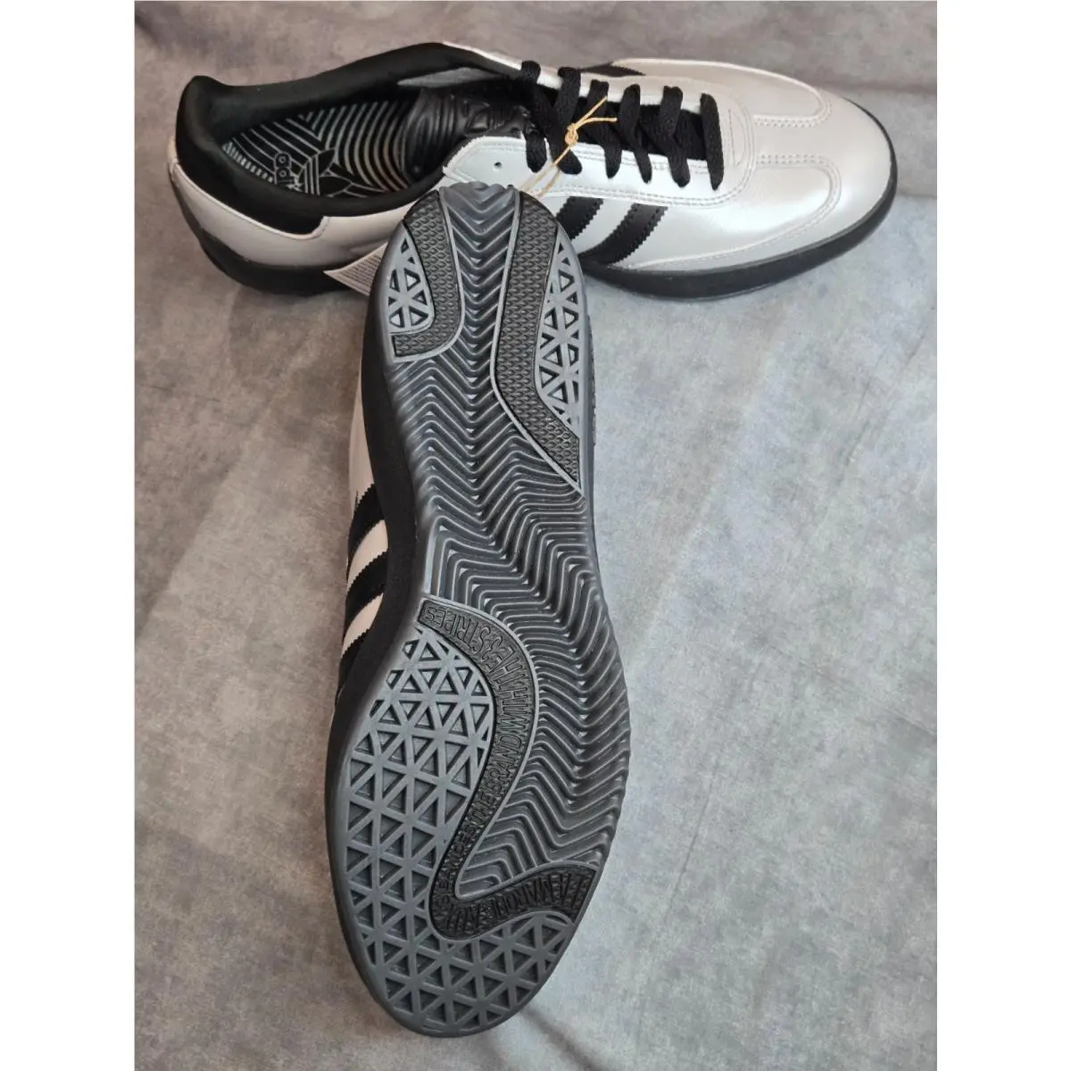 Adidas shoes - adidas Puig Samba - Puig Samba - HQ4747 - Silver 1