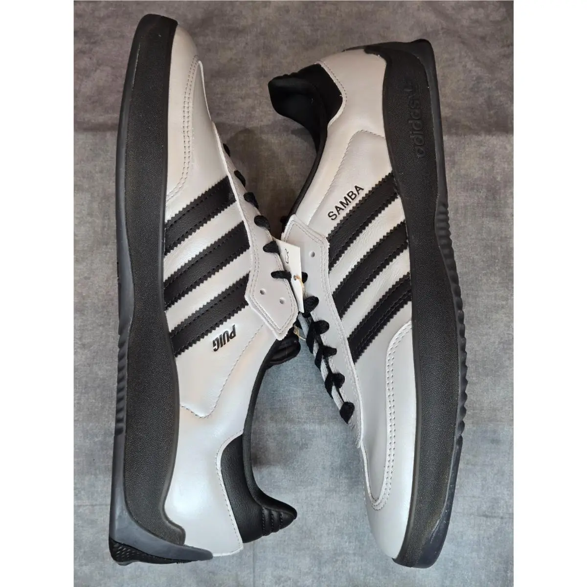 Adidas shoes - adidas Puig Samba - Puig Samba - HQ4747 - Silver 2