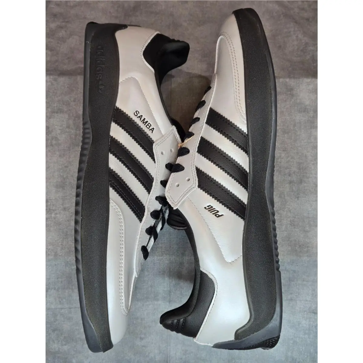 Adidas shoes - adidas Puig Samba - Puig Samba - HQ4747 - Silver 3