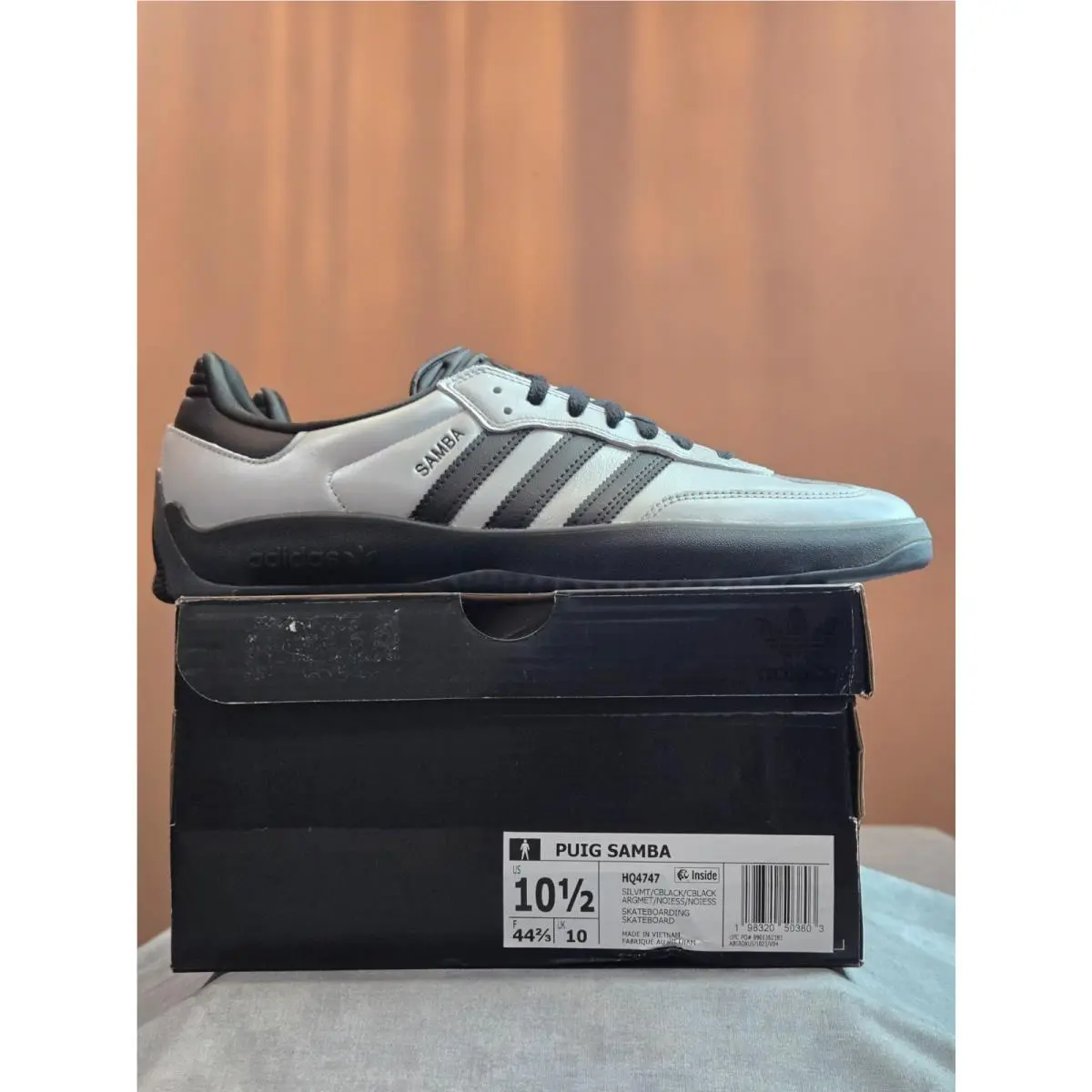 Adidas shoes - adidas Puig Samba - Puig Samba - HQ4747 - Silver 4