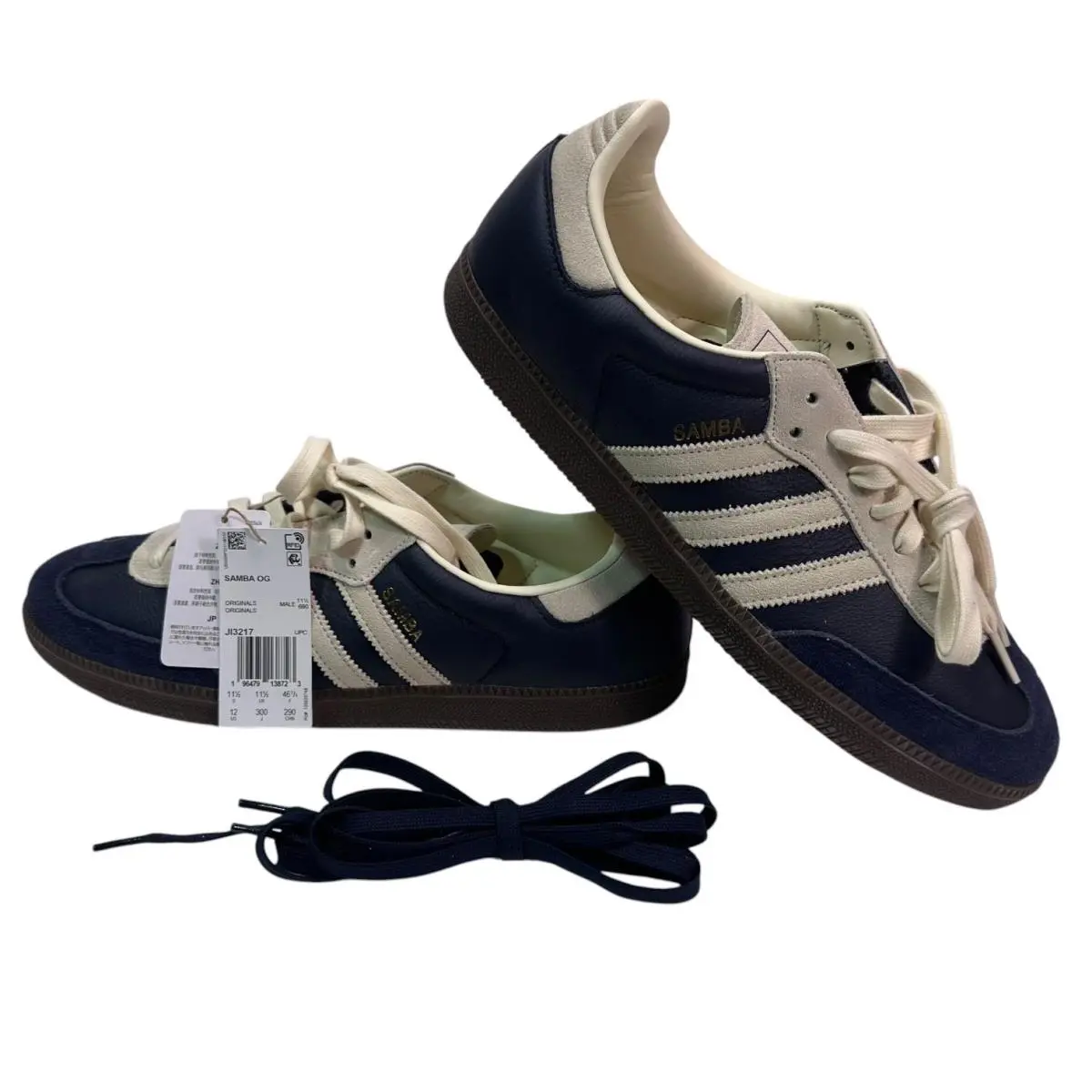Adidas shoes - adidas Samba - Samba - JI3217 - Aurora Ink / Cream White / Gum 7