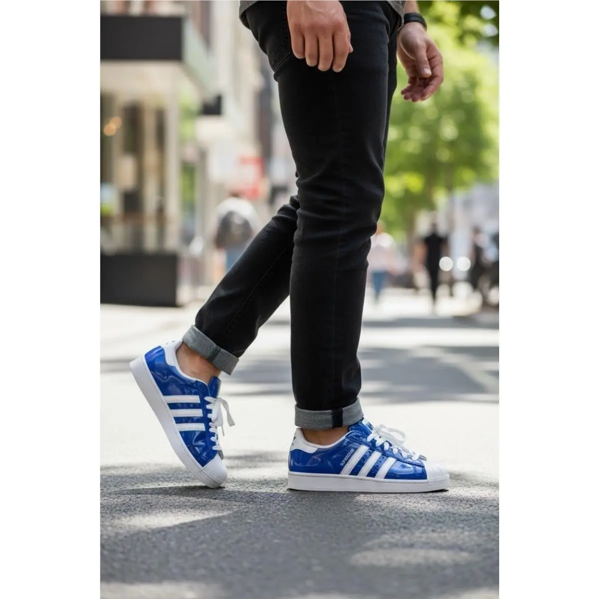 Adidas Originals Superstar II KH9039 Royal Blue Shoes Size 8 Men 9 Women