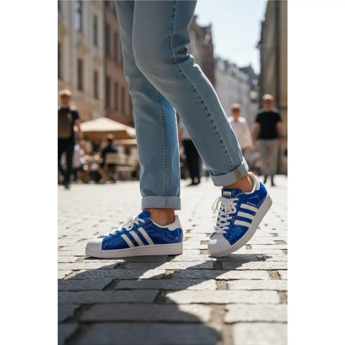 Adidas shoes - adidas Superstar - Superstar - KH9039 - Blue/White 1