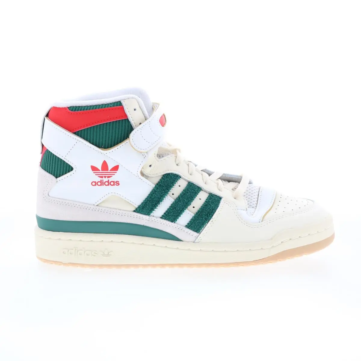 Adidas Forum 84 High GX9055 Mens Beige Leather Lifestyle Sneakers Shoes 9.5