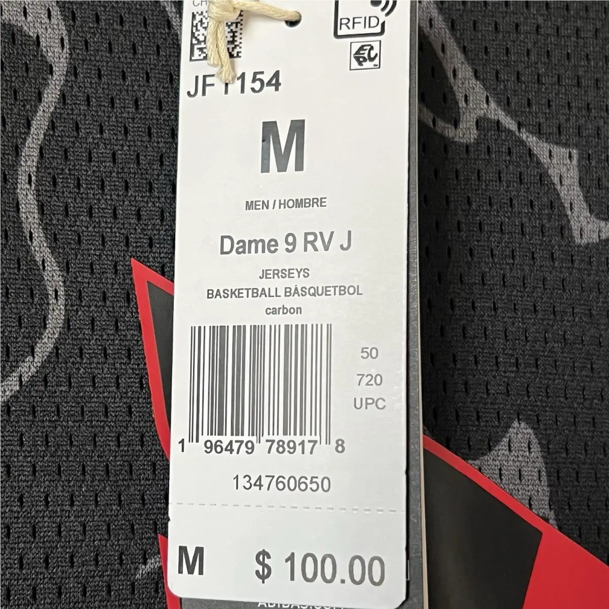 Adidas clothing - Dame 9 - Dame - JF1154 - Gray 1