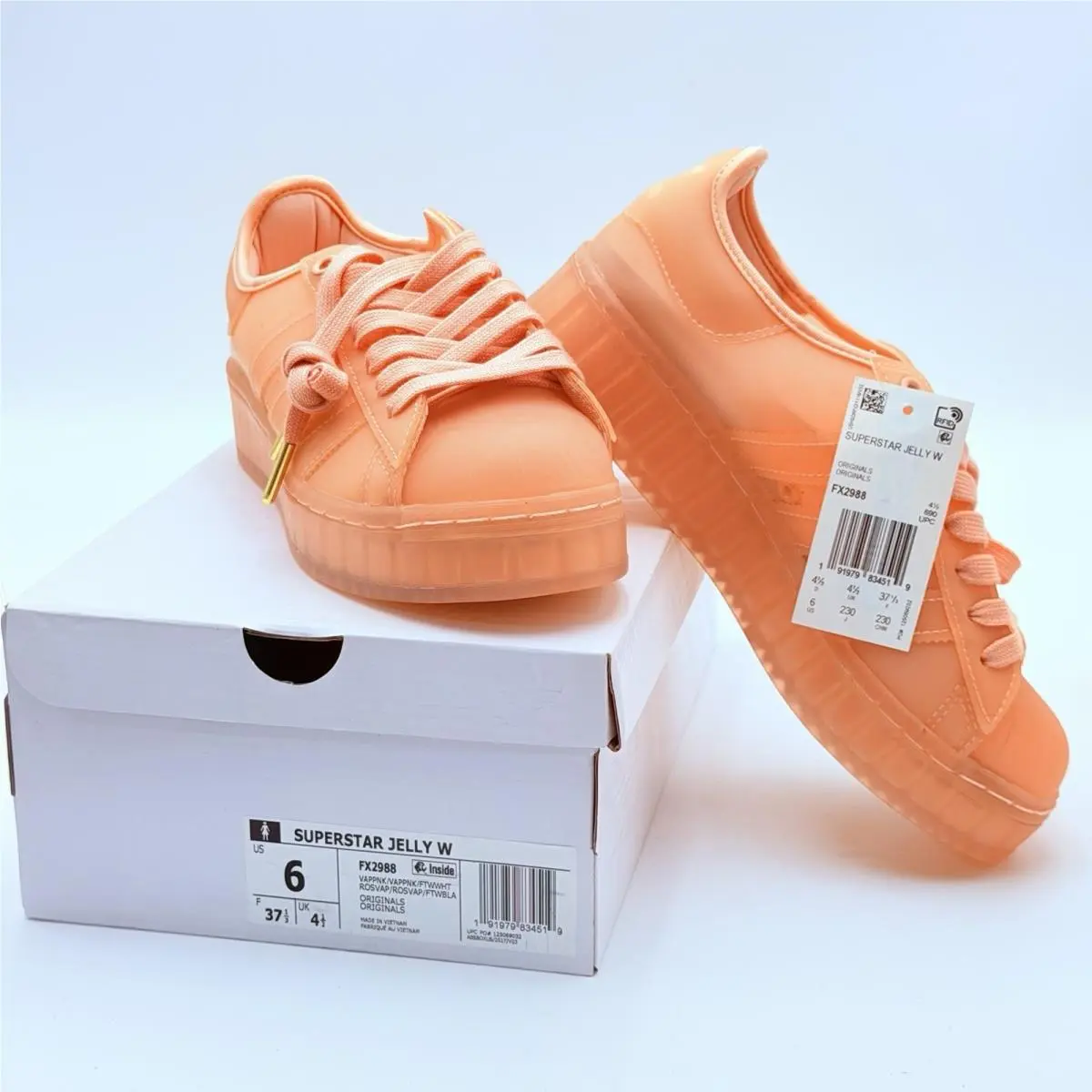 Adidas shoes - adidas Superstar Jelly - Superstar Jelly - FX2988 - Pink 15