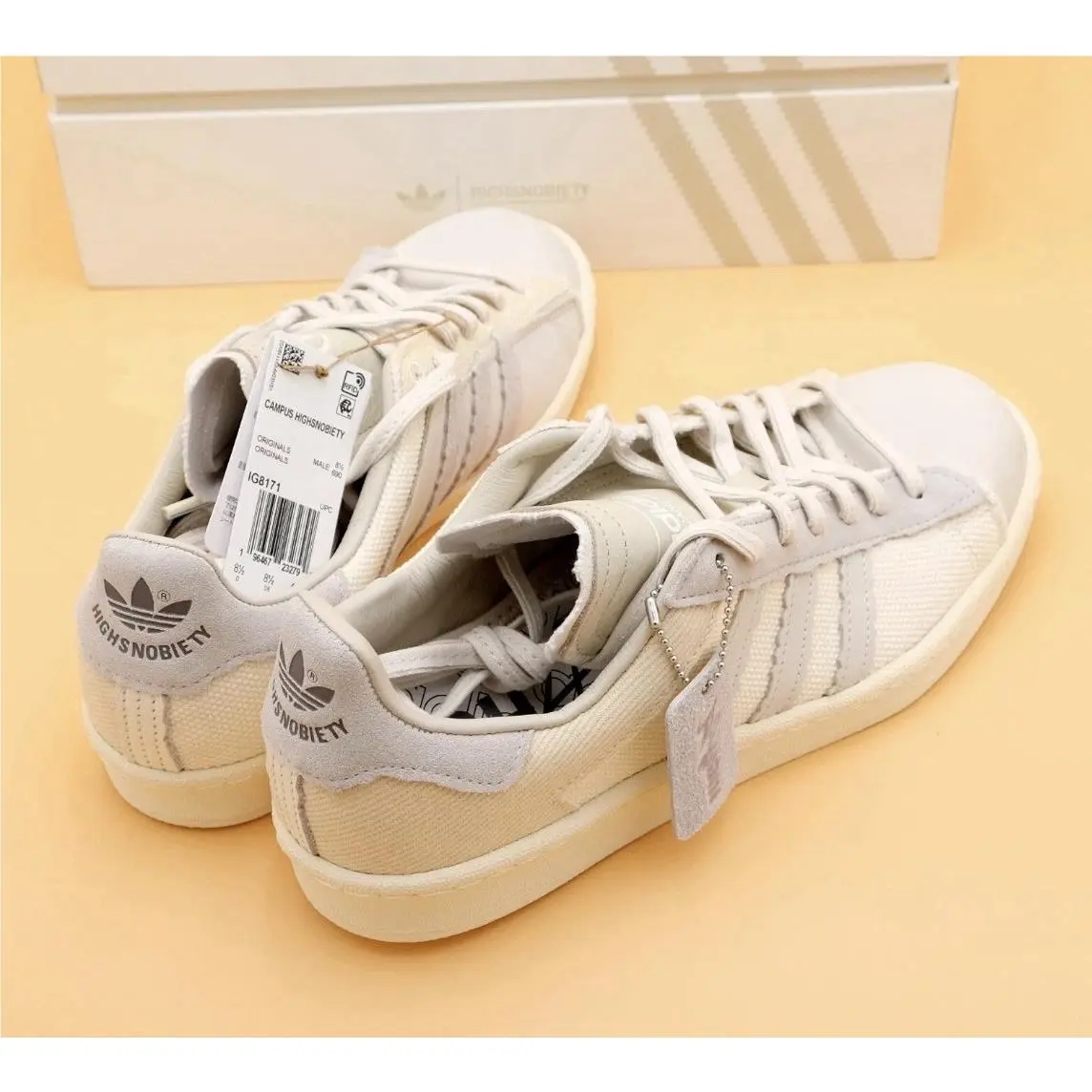 Adidas shoes - adidas Campus - Campus - IG8171 - Ivory 4