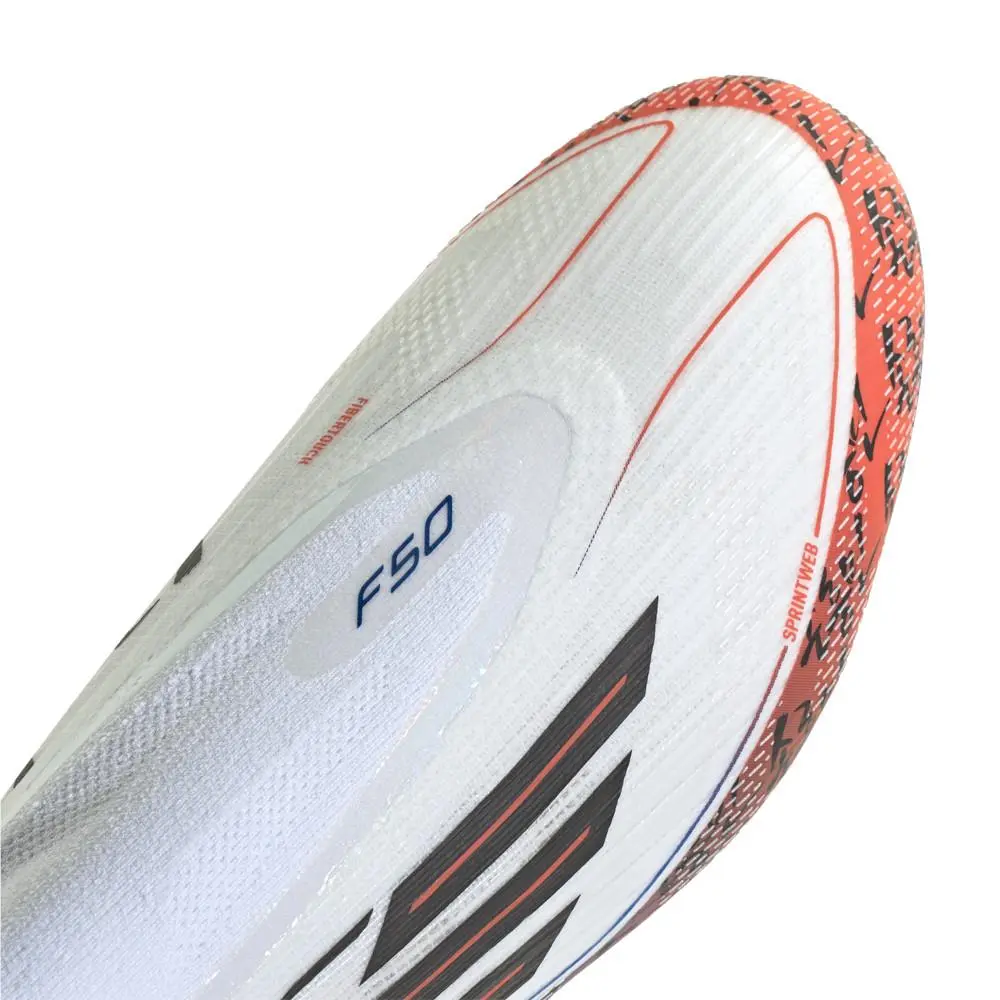 Adidas shoes - adidas F50 Elite Son Laceless Firm Ground Soccer Cleats - JQ5071 - White (UPC: 197621958046) 5