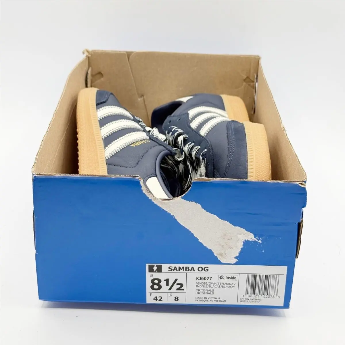 Adidas shoes - adidas Samba OG - Samba - KJ6077 - Blue (UPC: 198321520786) 3