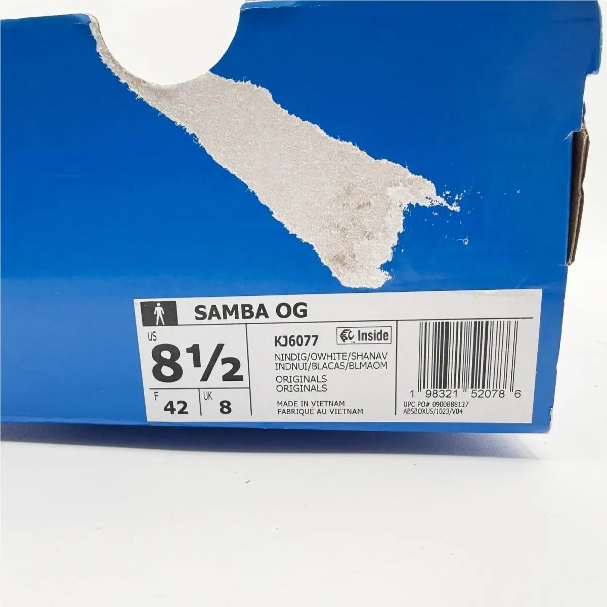 Adidas shoes - adidas Samba OG - Samba - KJ6077 - Blue (UPC: 198321520786) 9