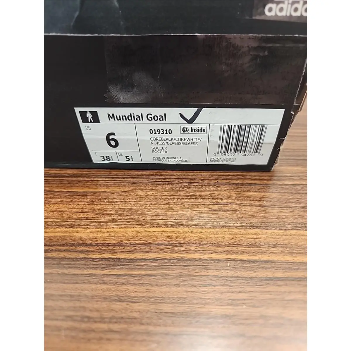 Adidas shoes - adidas Mundial Goal - Mundial Goal - Black 0