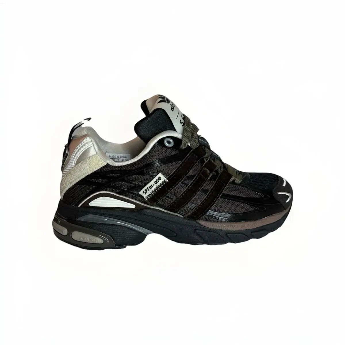 Adidas Sftm Cushion Core Black Brown Size 5 Men’s - 6 Women’s - JH9007