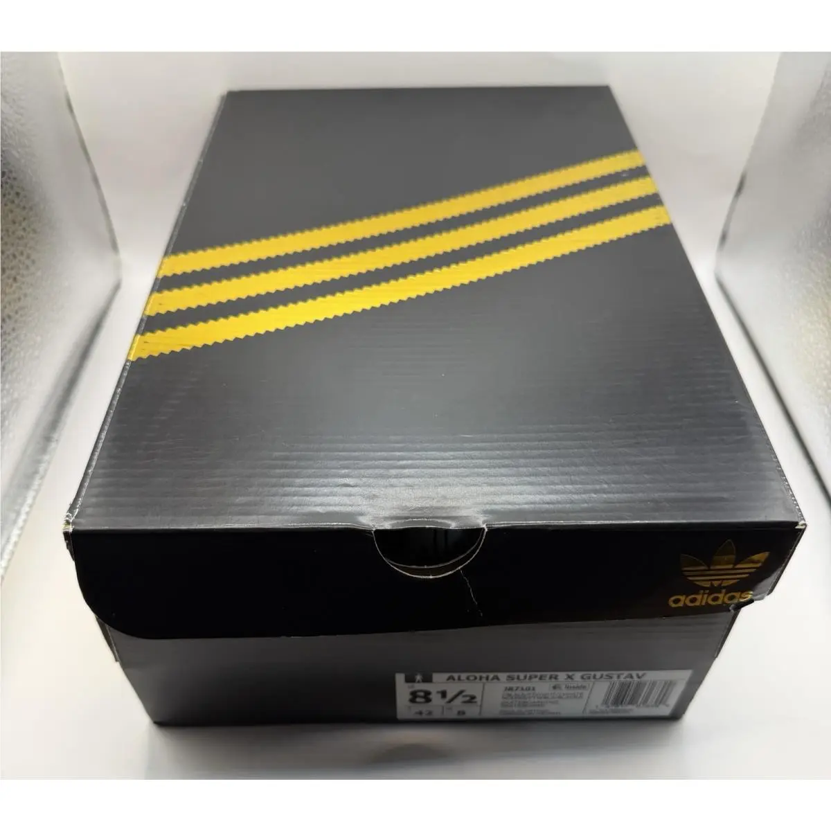 Adidas shoes - Adidas Originals ALOHA SUPER X GUSTAV - JR7101 - black white 13