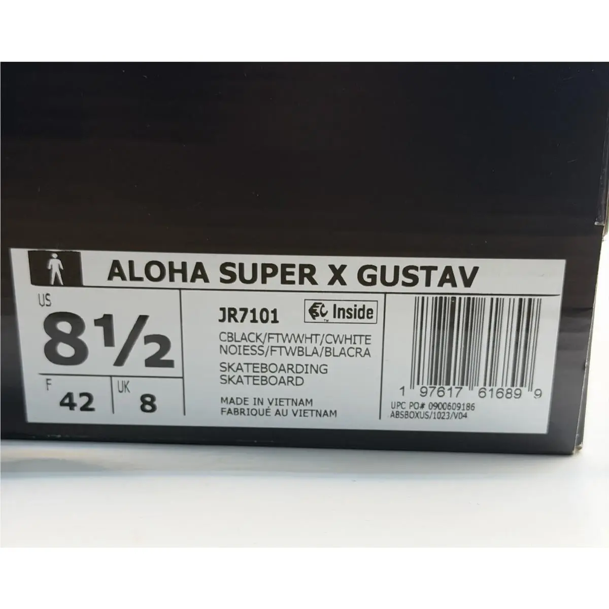 Adidas shoes - Adidas Originals ALOHA SUPER X GUSTAV - JR7101 - black white 14