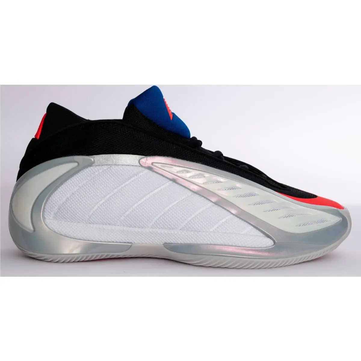 Adidas Anthony Edwards 2 White Lucid Red Silver KJ4228 Men’s 9