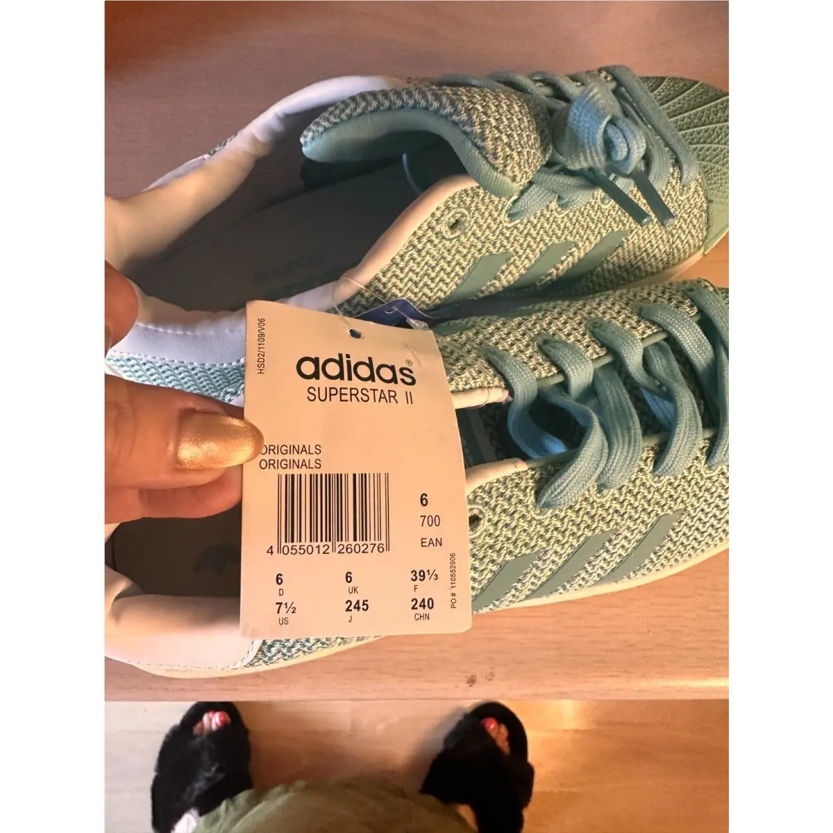 Adidas shoes - adidas Superstar - Superstar - mint green 6