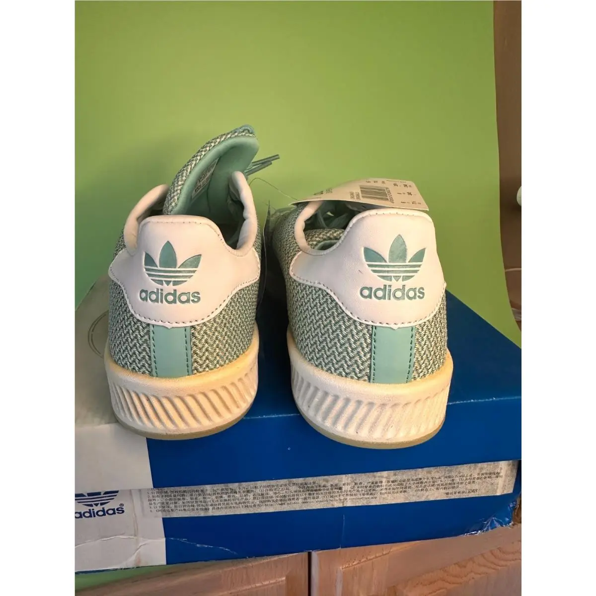 Adidas shoes - adidas Superstar - Superstar - mint green 7