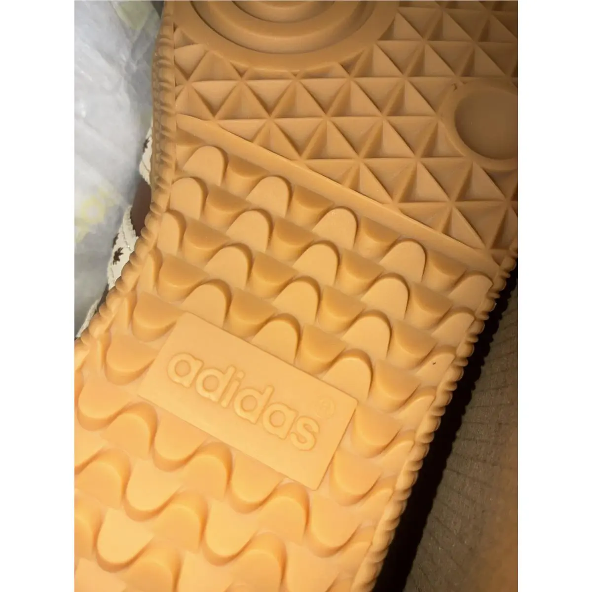 Adidas shoes - adidas Samba - Samba - JR8821 - White, Brown, Gum, Manufacturer: Cloud White/Preloved Brown/Cream White 10