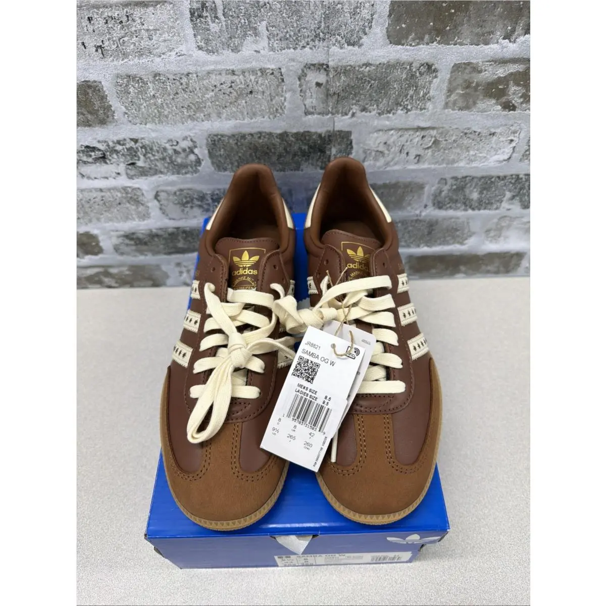 Adidas Samba OG Preloved Brown Women`s JR8821 US 9.5
