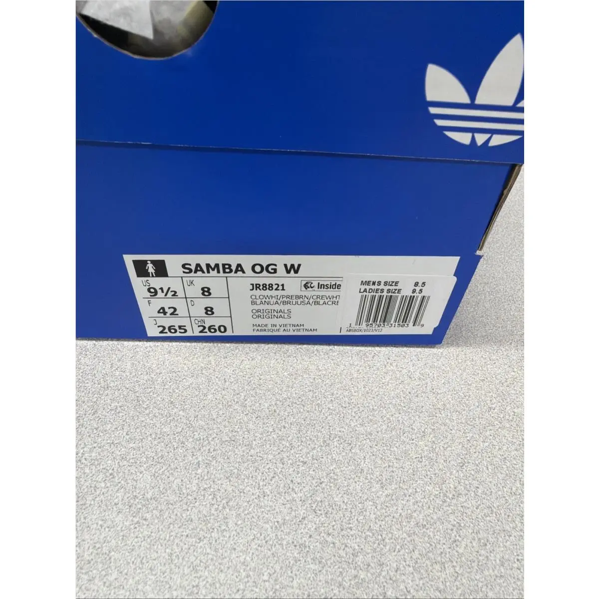 Adidas shoes - Samba - Samba - JR8821 - Preloved Brown (UPC: 4068801430460) 1