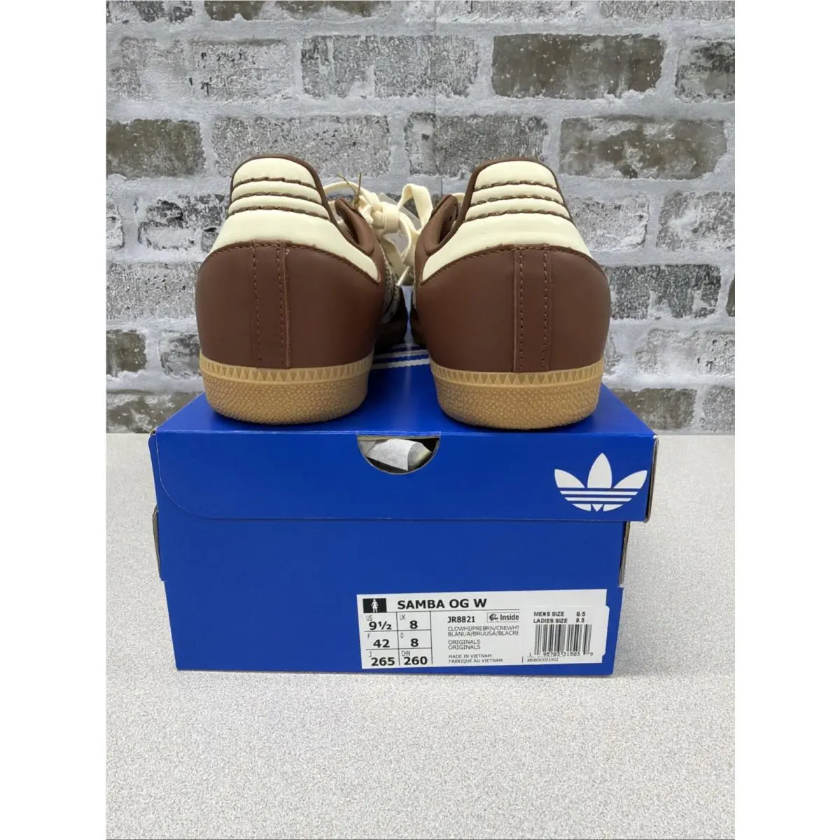 Adidas shoes - Samba - Samba - JR8821 - Preloved Brown (UPC: 4068801430460) 4