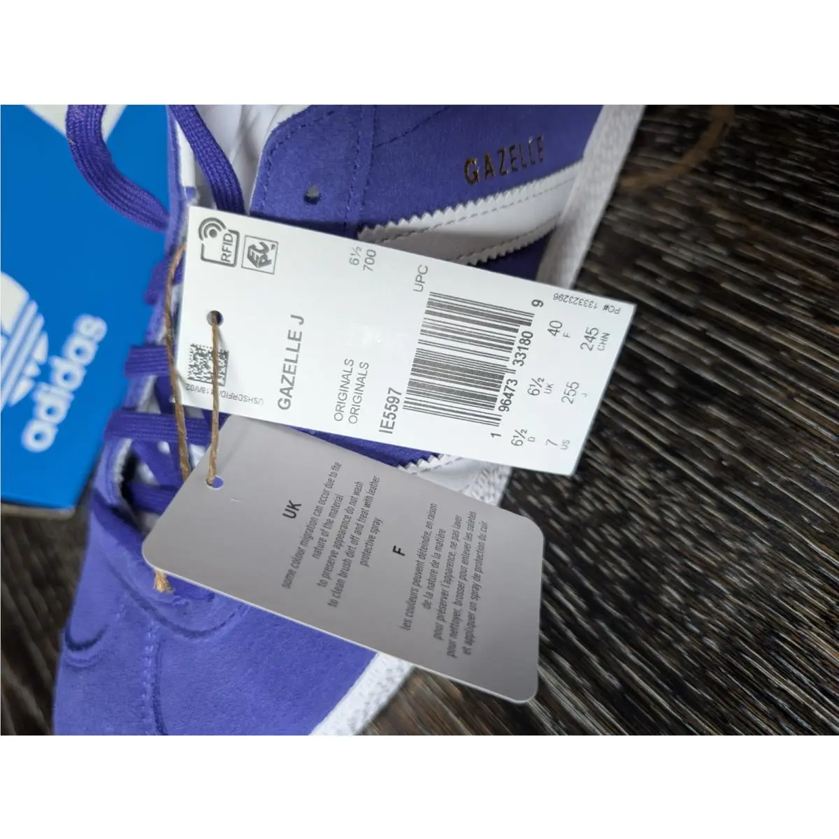 Adidas shoes - Gazelle Energy - Gazelle Energy - Purple 1