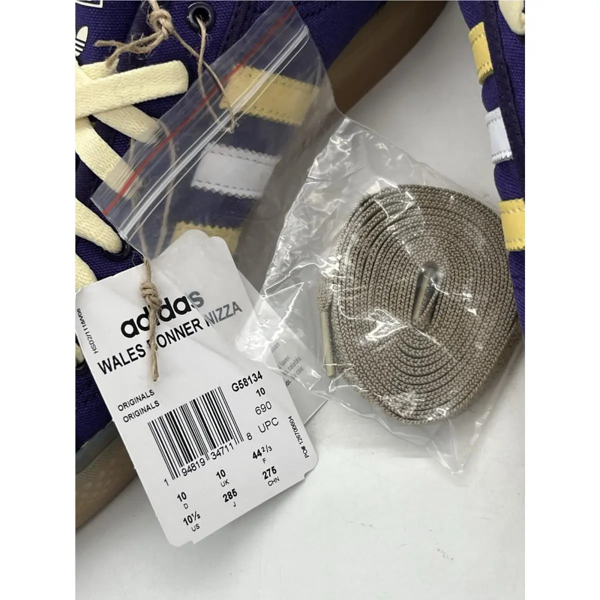 Adidas shoes - Adidas Wales Bonner Nizza Lo - G58134 - Purple 7