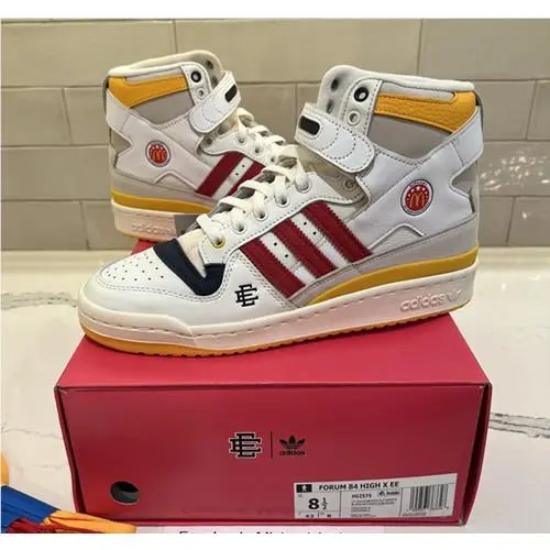 Adidas Eric Emanuel X Forum 84 High Mcdonalds All-american Deadstock Size 8.5