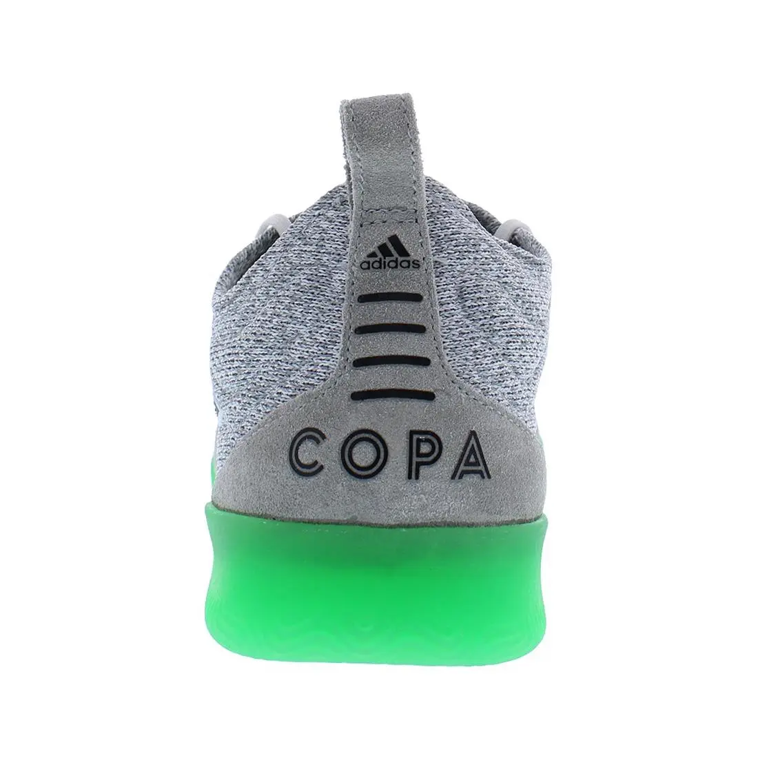 Adidas shoes - Medium Grey Heather Solid Grey/Core Black/Solar Lime, Main: Grey (UPC: 191529153855) 2