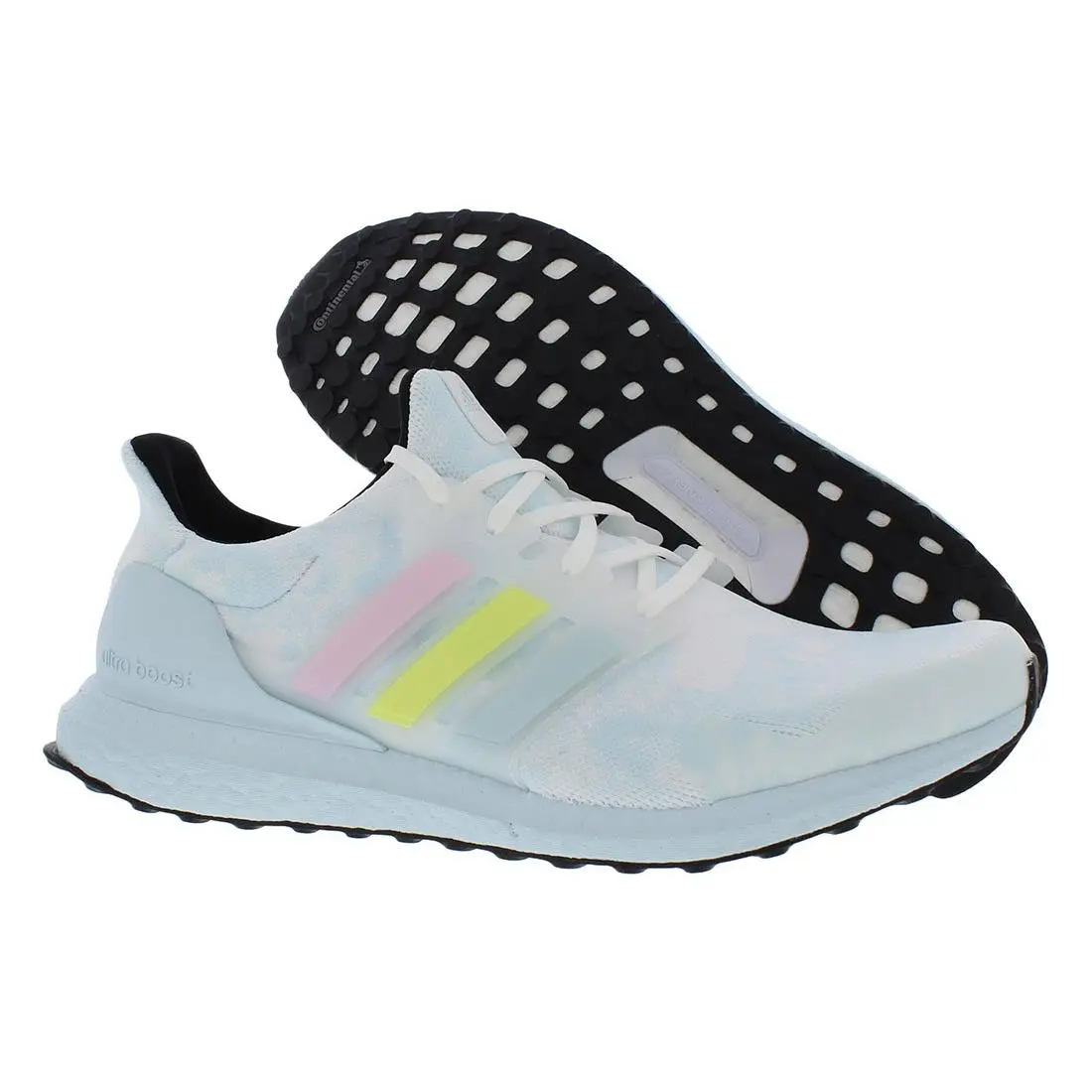Adidas Ultraboost Mens Shoes Size 11 Color: Sky Tint/yellow Tint/clear Pink