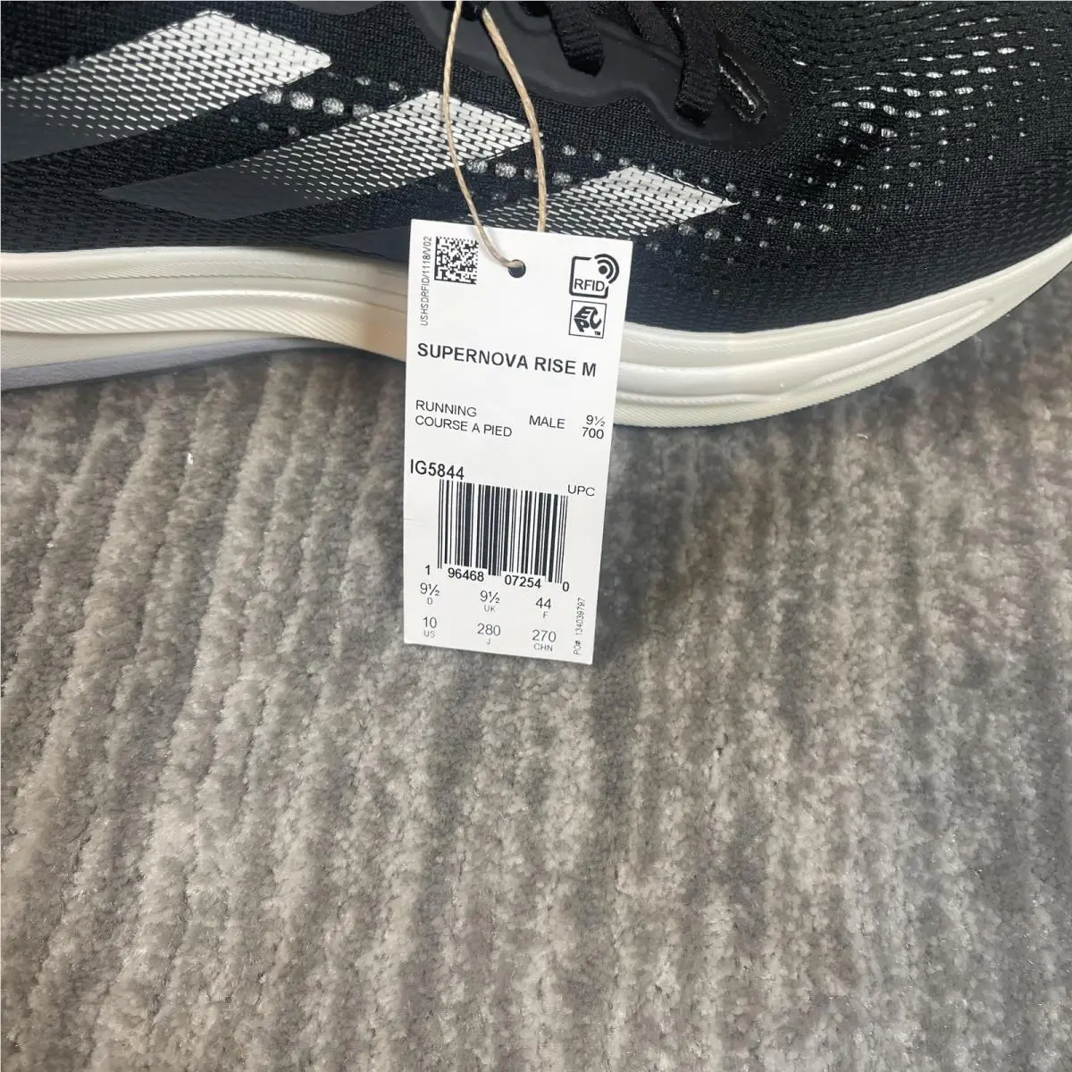 Adidas shoes - adidas Supernova Rise M - Supernova Rise - IG5844 - Black 6