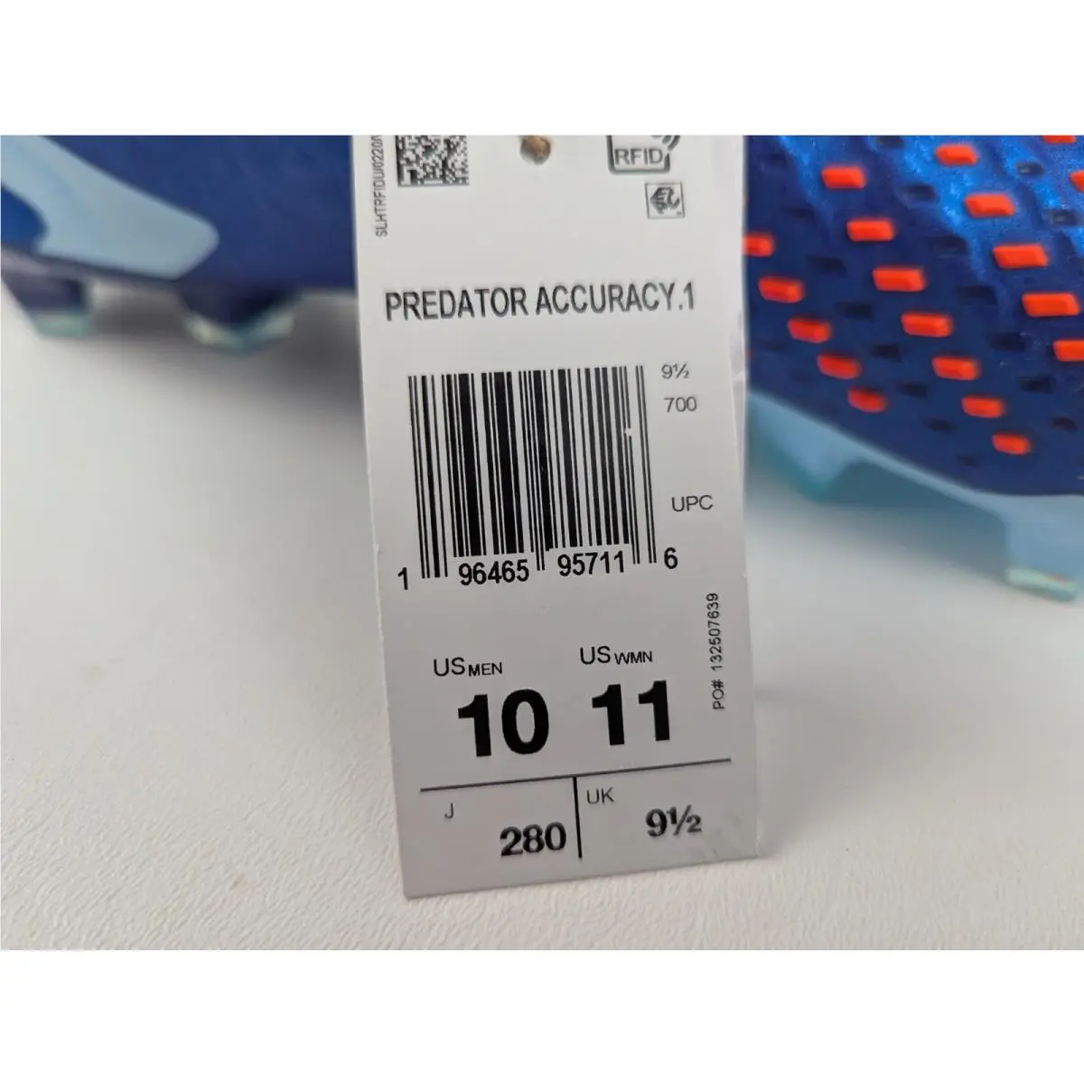 Adidas shoes - Adidas Predator Accuracy .1 - Predator Accuracy - GZ0038 - Blue 6
