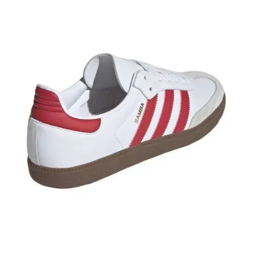 Adidas shoes - adidas Samba - Samba - Footwear White/Strawberry Red/Gum - JQ4041 3