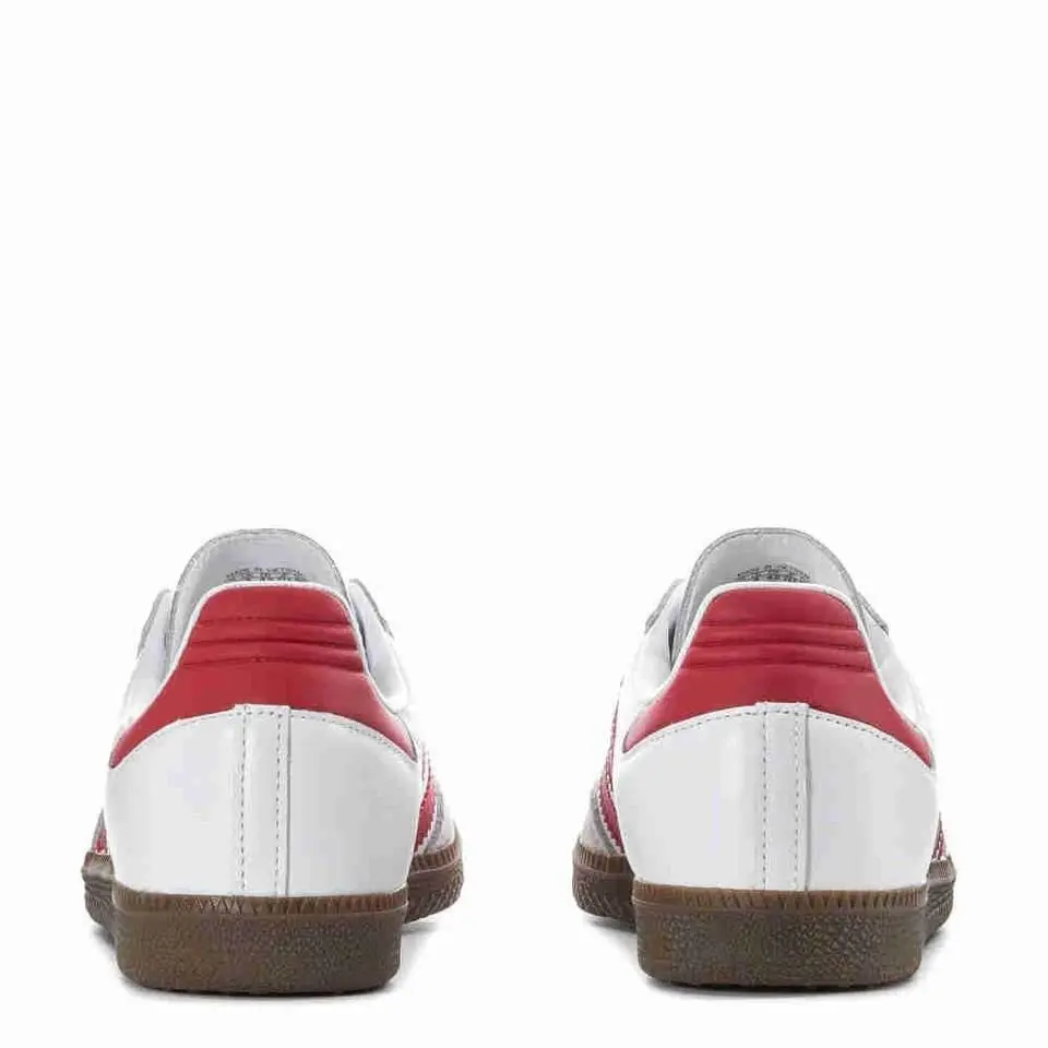 Adidas shoes - adidas Samba - Samba - Footwear White/Strawberry Red/Gum - JQ4041 4