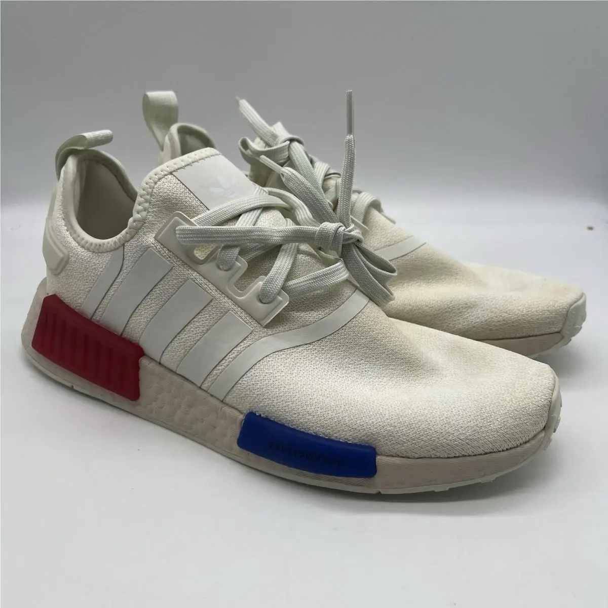 Adidas Originals NMD_R1 Boost Cream Red Blue Size 10