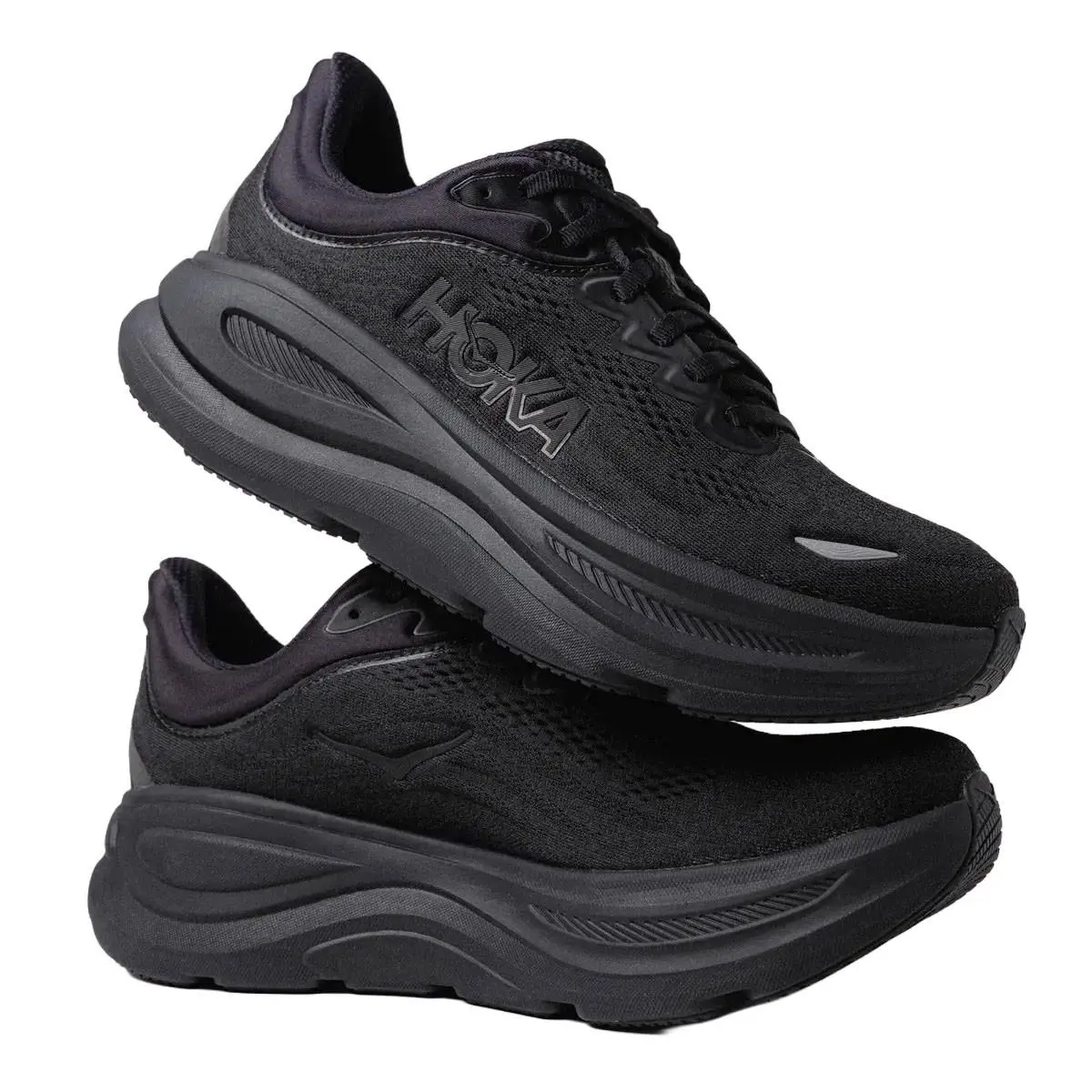 Hoka shoes - Black/Black 5