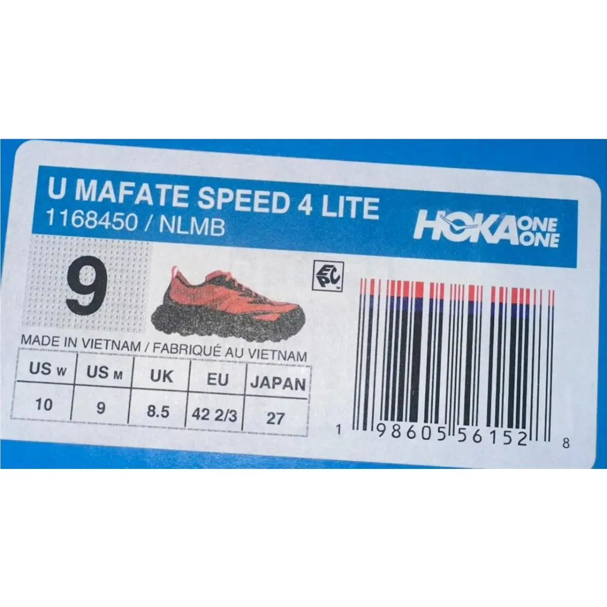Hoka shoes - Hoka One One Mafate Speed 4 Lite - 1168450 - Red 5