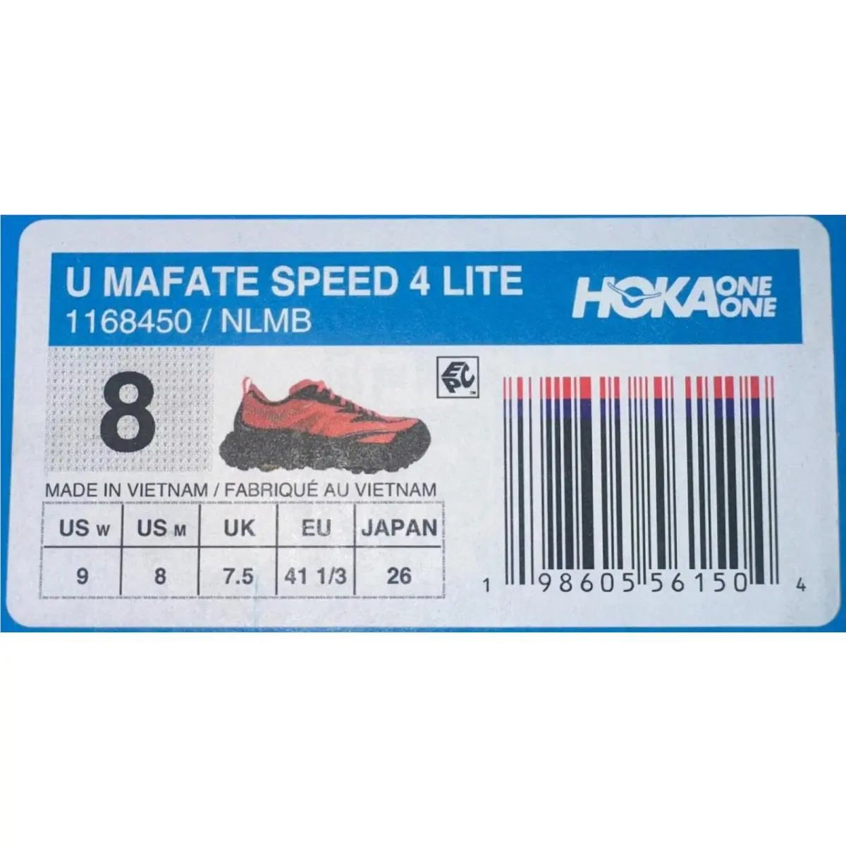 Hoka shoes - Hoka One One Mafate Speed 4 Lite - 1168450 - Red 3
