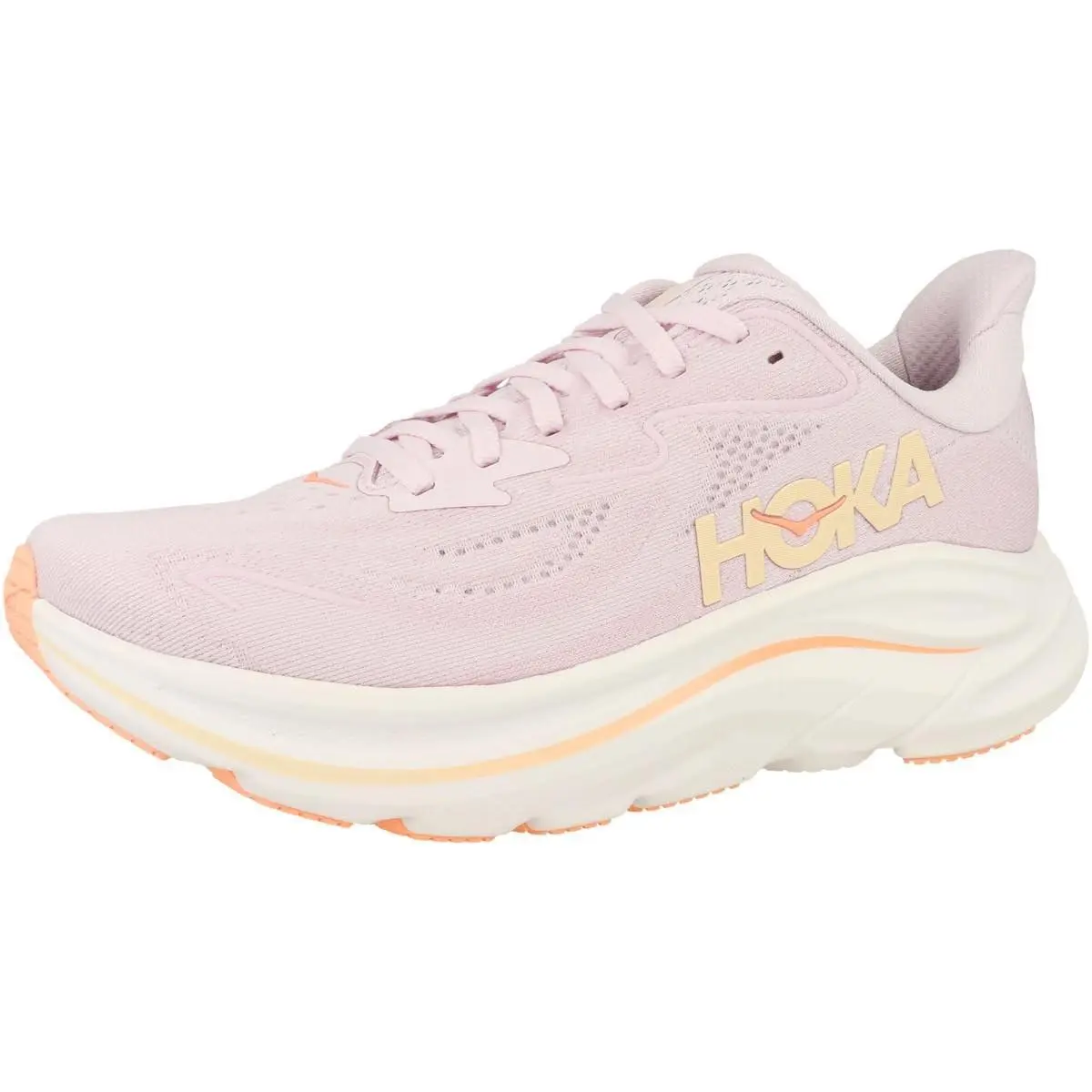 Hoka Women Clifton 10 Lilac Cream / Tangerine Glow