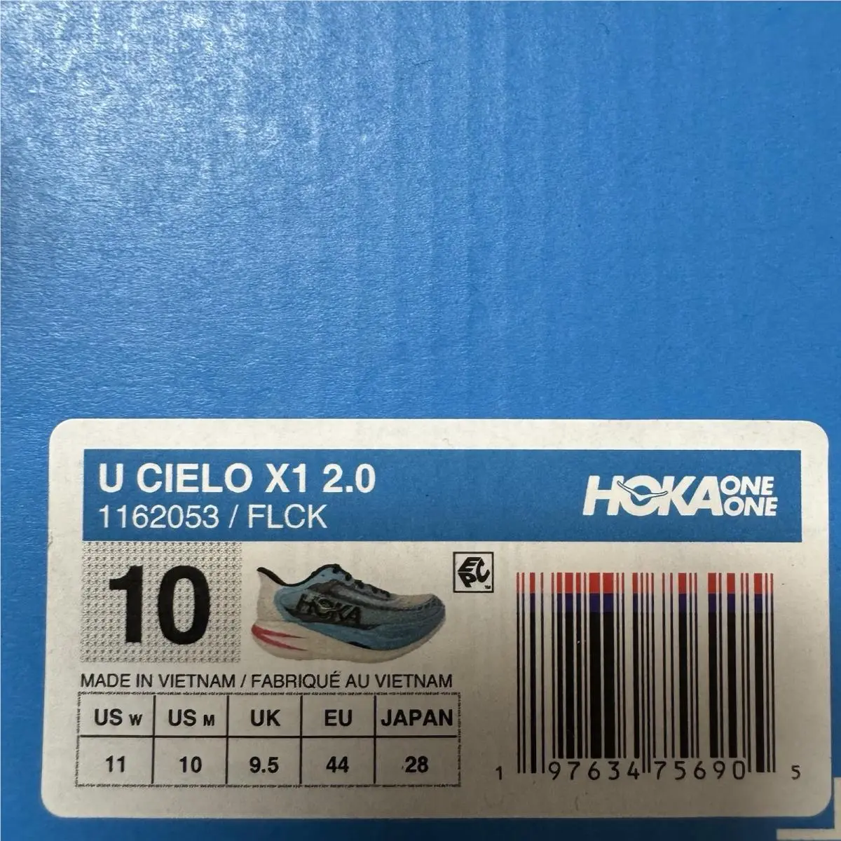 Hoka shoes - Hoka One One Cielo X1 2.0 - 1162053 FLCK - Blue 5